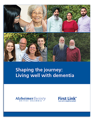 shaping the journey program living well with dementia workbook thumbnail