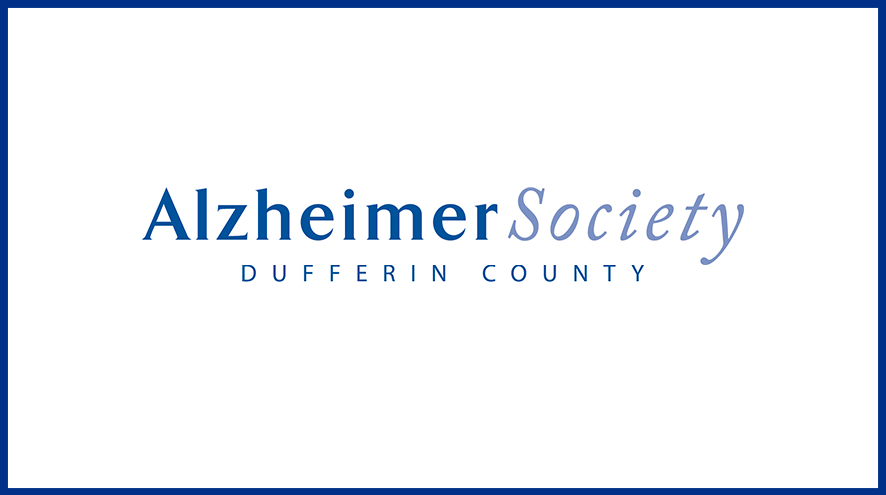 Alzheimer Society of Dufferin County wordmark and identifier.