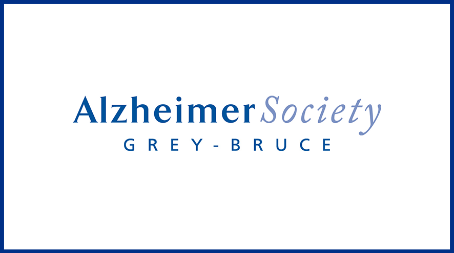Alzheimer Society of Grey-Bruce wordmark and identifier.