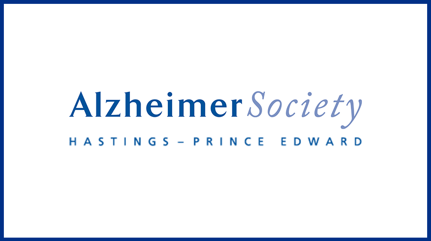 Alzheimer Society of Hastings - Prince Edward wordmark and identifier.