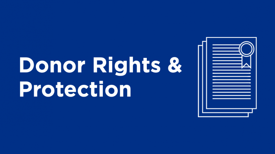 Donor Rights & Protection