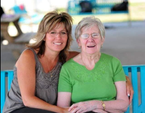 Joanne and her mom