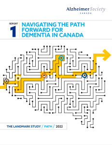 Cover of the Landmark 1 study with a maze-like brain and yellow navigation arrows.