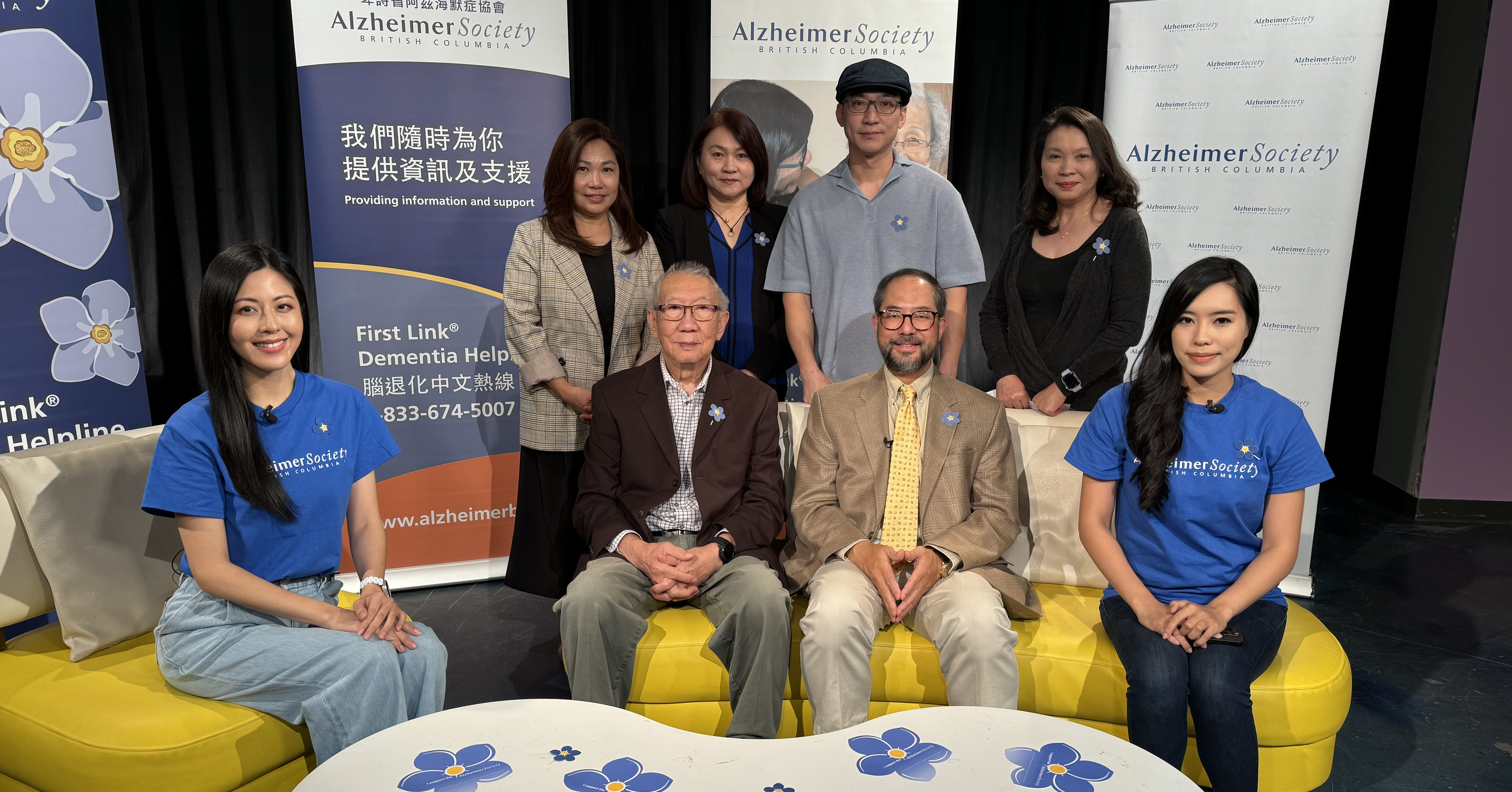 Telethon interview with Manica and committee