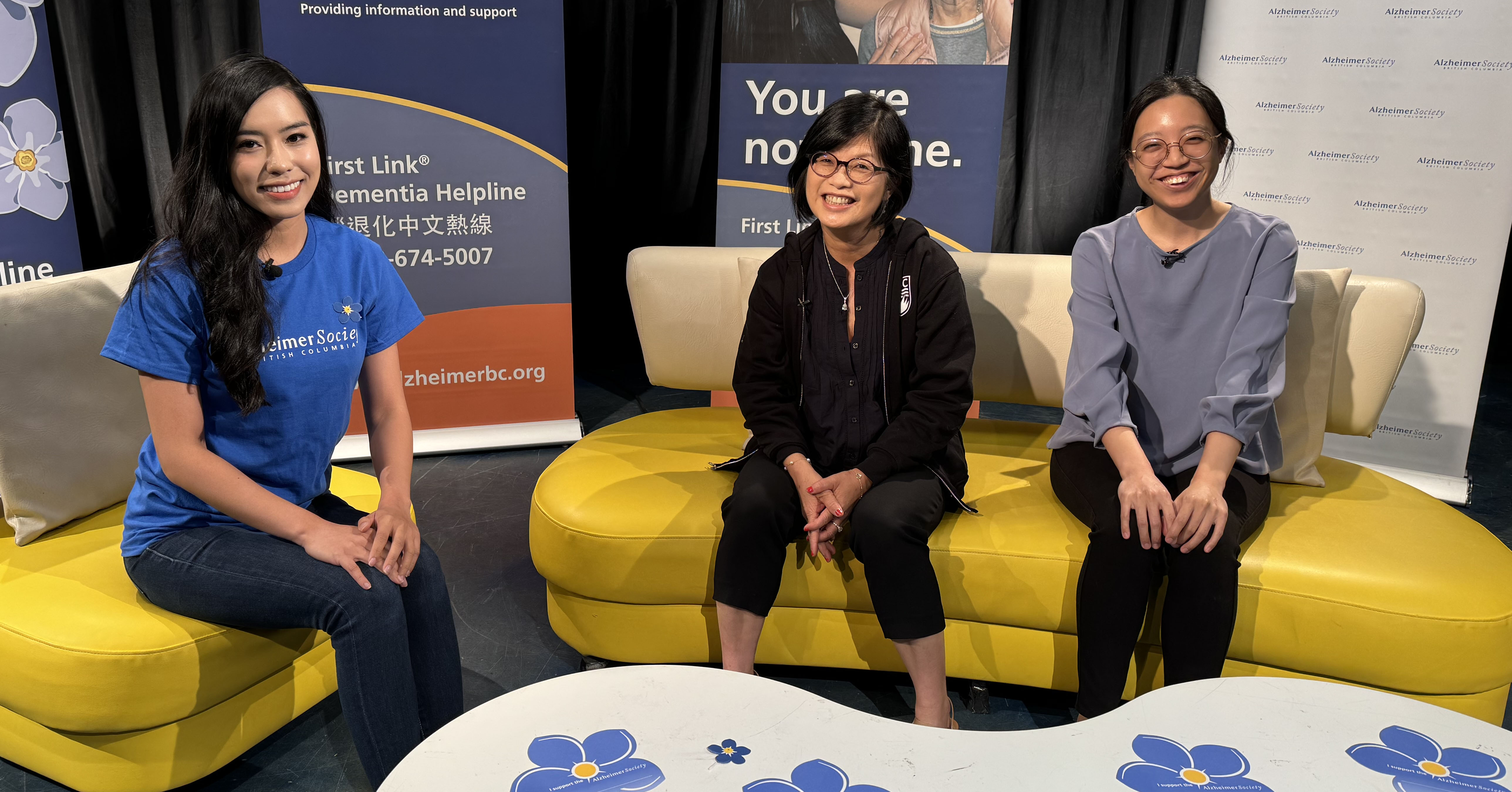 Telethon interview with Manica dr. hung and joey