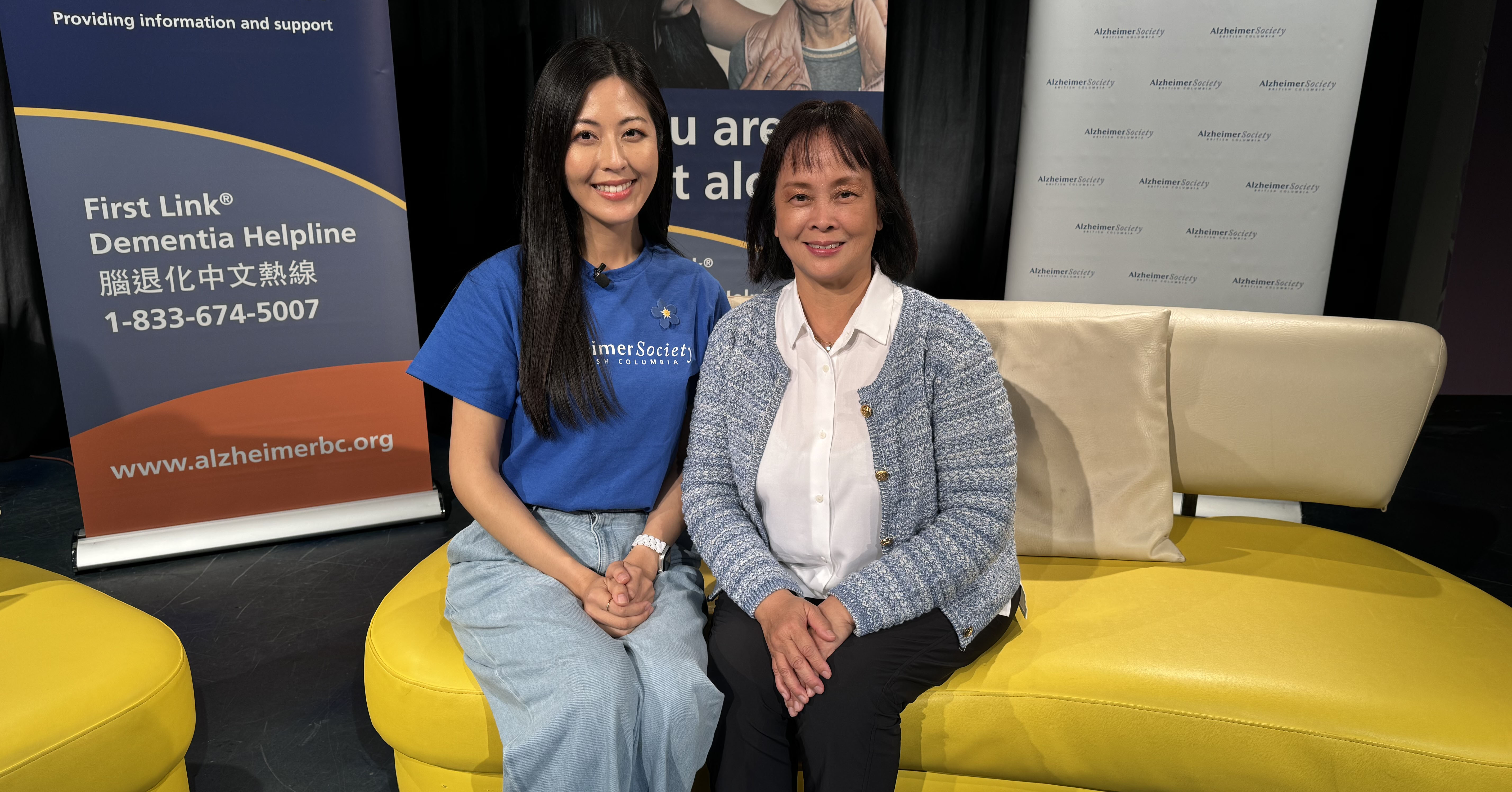 Telethon interview with Manica and Cynthia