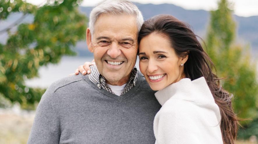 Tori Wesszer and her father Bob