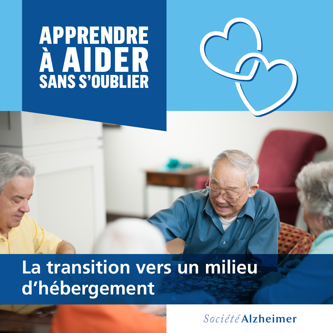 La transition vers un milieu d'hébergement