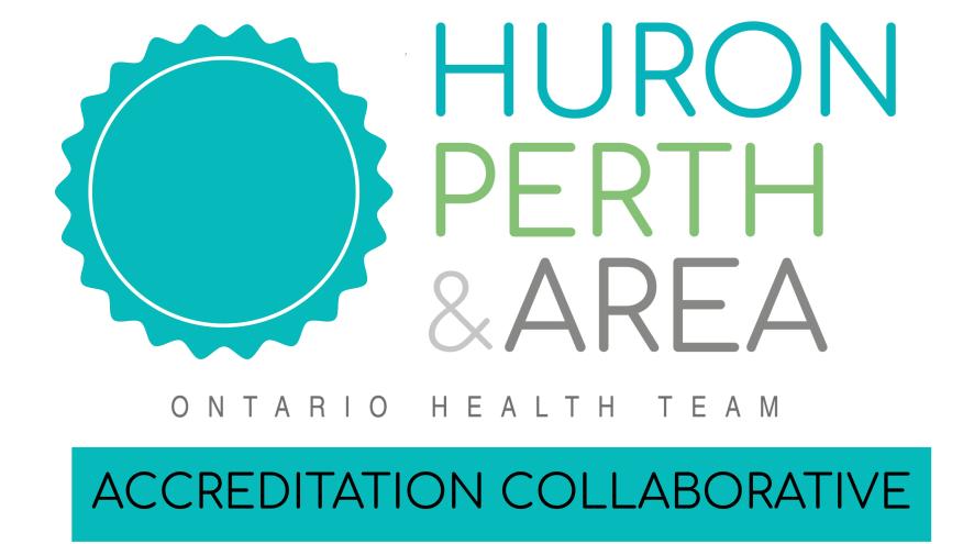 Huron Perth & Area Ontario Health team Accreditation Collaborative