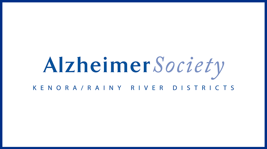 Alzheimer Society of Kenora/Rainy River Districts wordmark and identifier.