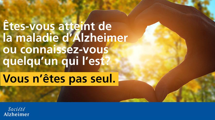 Etes-vous atteint de la maladie d'Alzheimer ou connaissez-vois quelqu'un qui l'est?