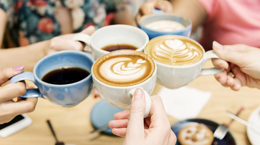 Coffee Break mugs.