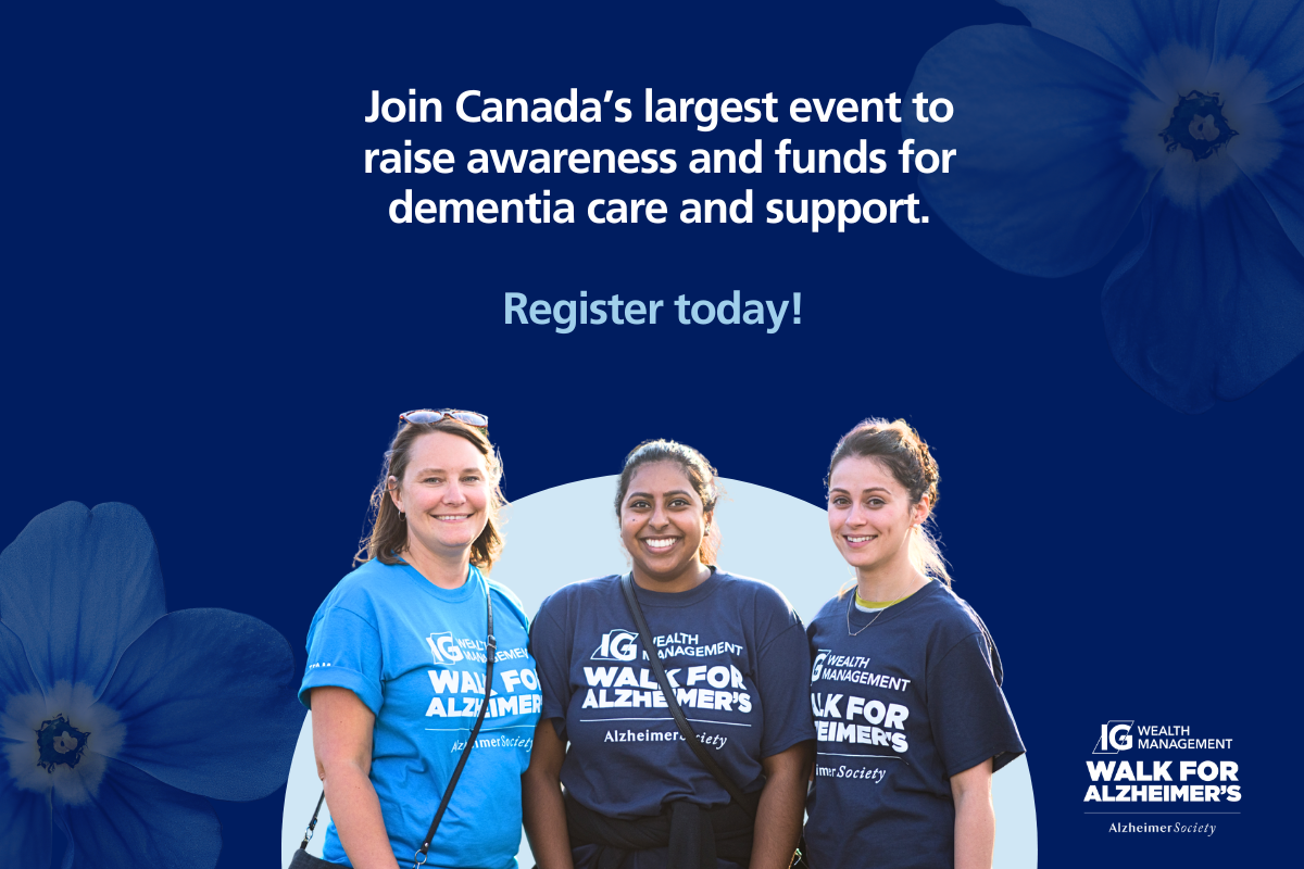 IG Wealth Management Walk for Alzheimer's