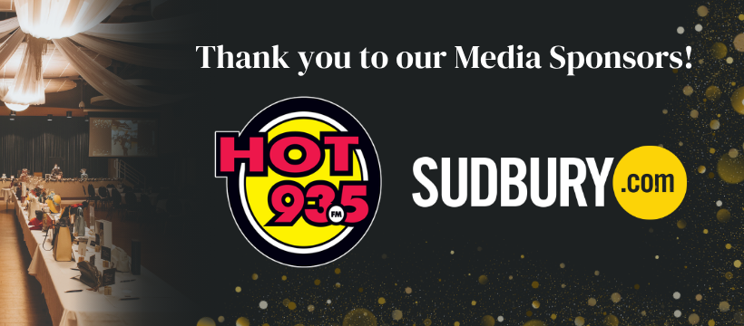 logo of HOT 93.5 and Sudbury.com