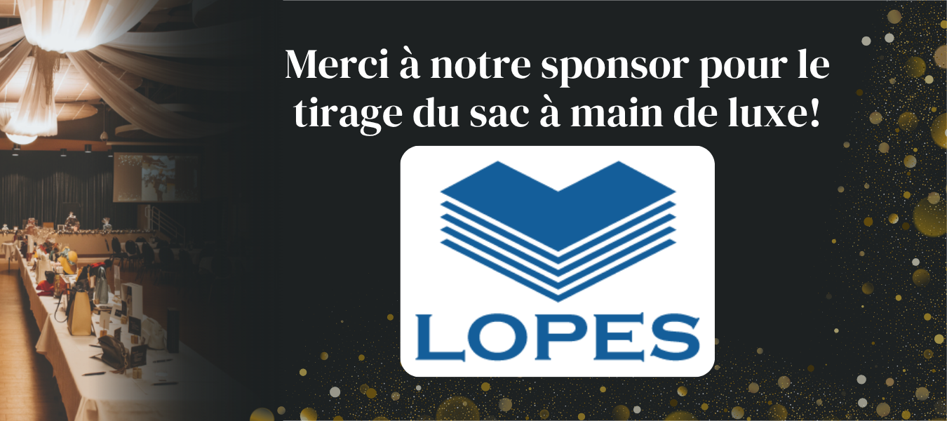 Logo of Lopes, Luxury Purse Raffle Sponsor