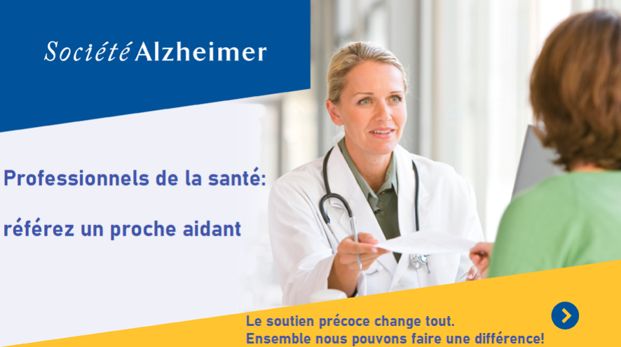 Professionnels de la santé: référez un proche aidant