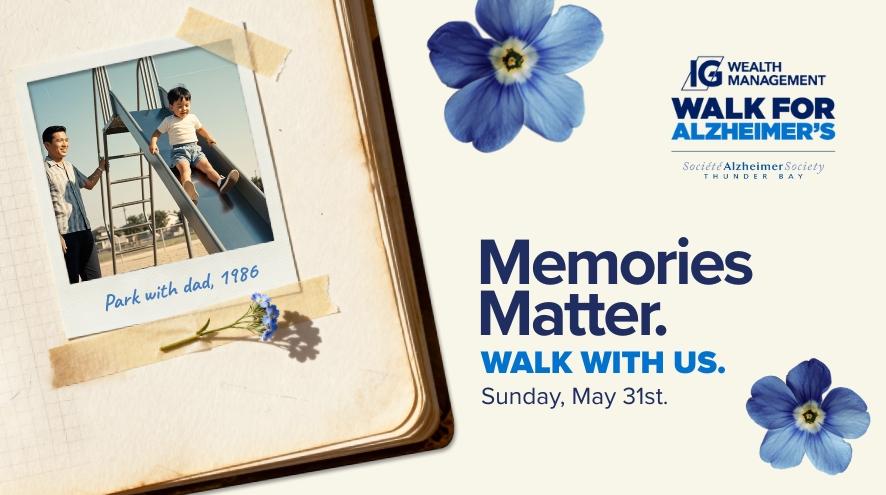 Save the Date - IG Wealth Management Walk for Alzheimer's May 31st 2026