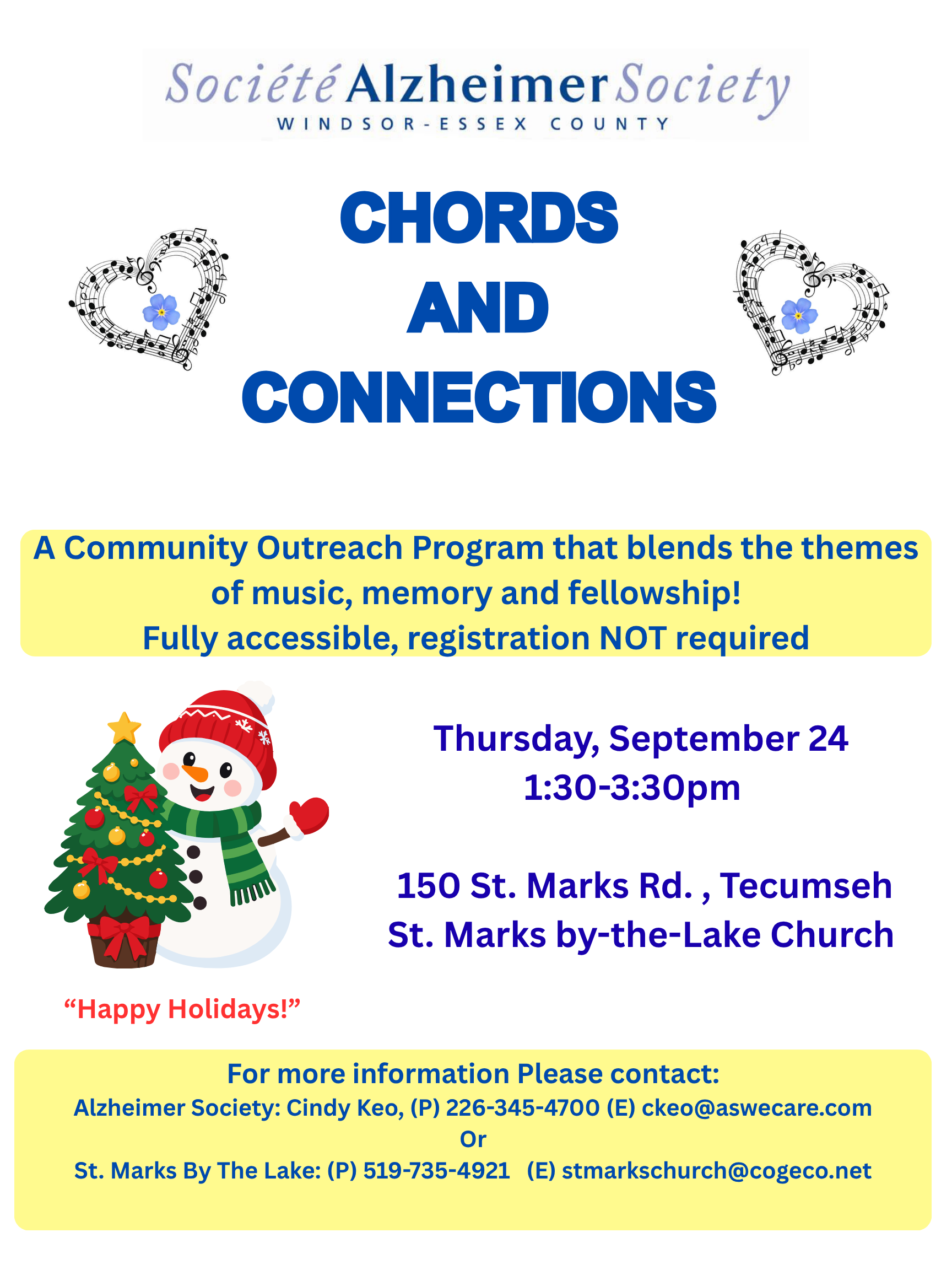 Chords and Connections - Holidays