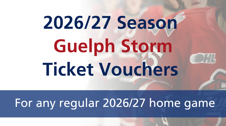 Guelph Storm ticket vouchers