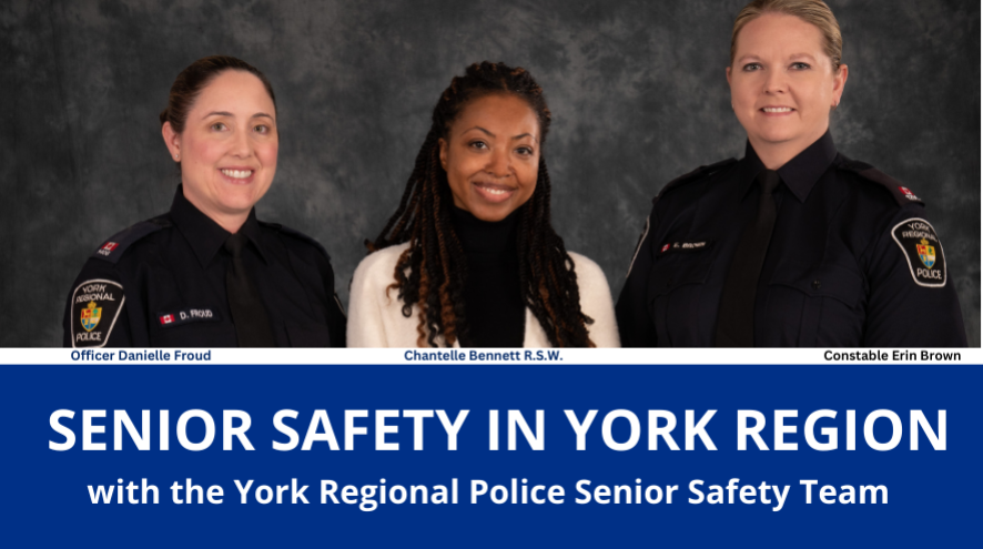 Seniors Safety in York Region photo of senior safety team