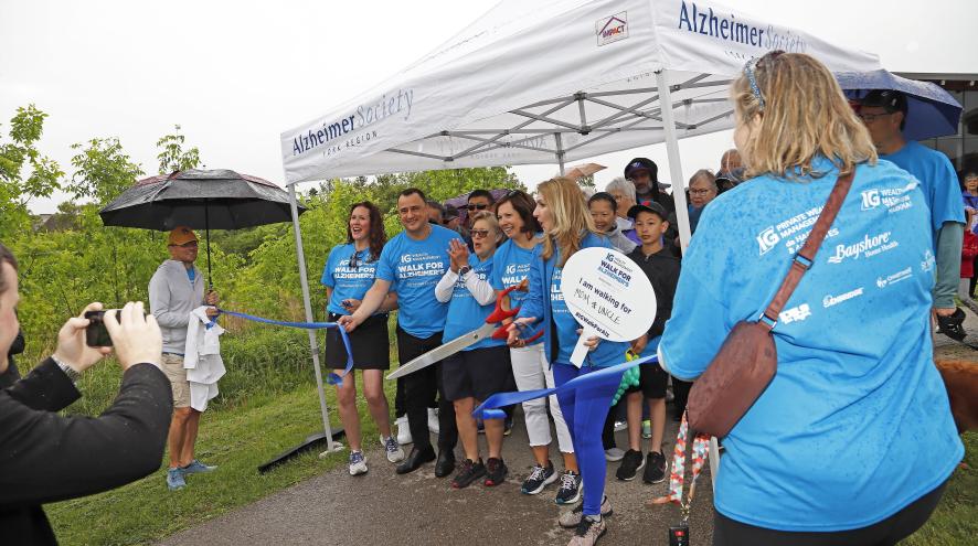 Moments from IG Wealth Management Walk for Alzheimer's